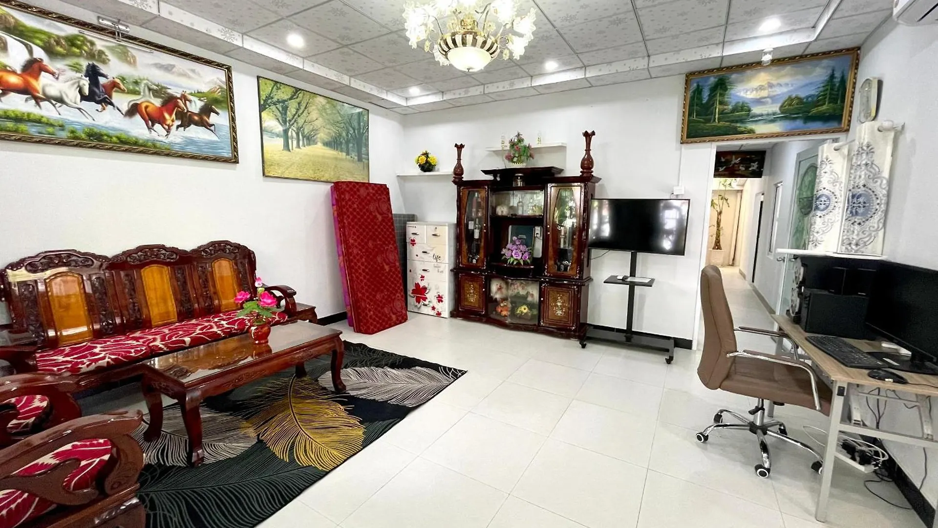 펜션 Green Jungle Homestay - Phu Hop Gia Dinh Tu 10 - 15 Nguoi Lon & 5 Tre Em - Bai Dau Xe O To, San Bbq - Mien Phi Su Dung Dich Vu Ho Boi Cach Homestay 3 Phut Di Bo - 7 Phut Di Bo Den Bien - 5 Phut Den Cho Hai San Phu Thuy 판티엣 베트남