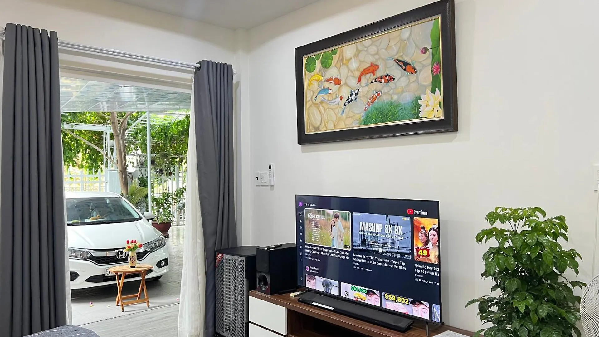 펜션 Green Jungle Homestay - Phu Hop Gia Dinh Tu 10 - 15 Nguoi Lon & 5 Tre Em - Bai Dau Xe O To, San Bbq - Mien Phi Su Dung Dich Vu Ho Boi Cach Homestay 3 Phut Di Bo - 7 Phut Di Bo Den Bien - 5 Phut Den Cho Hai San Phu Thuy 판티엣