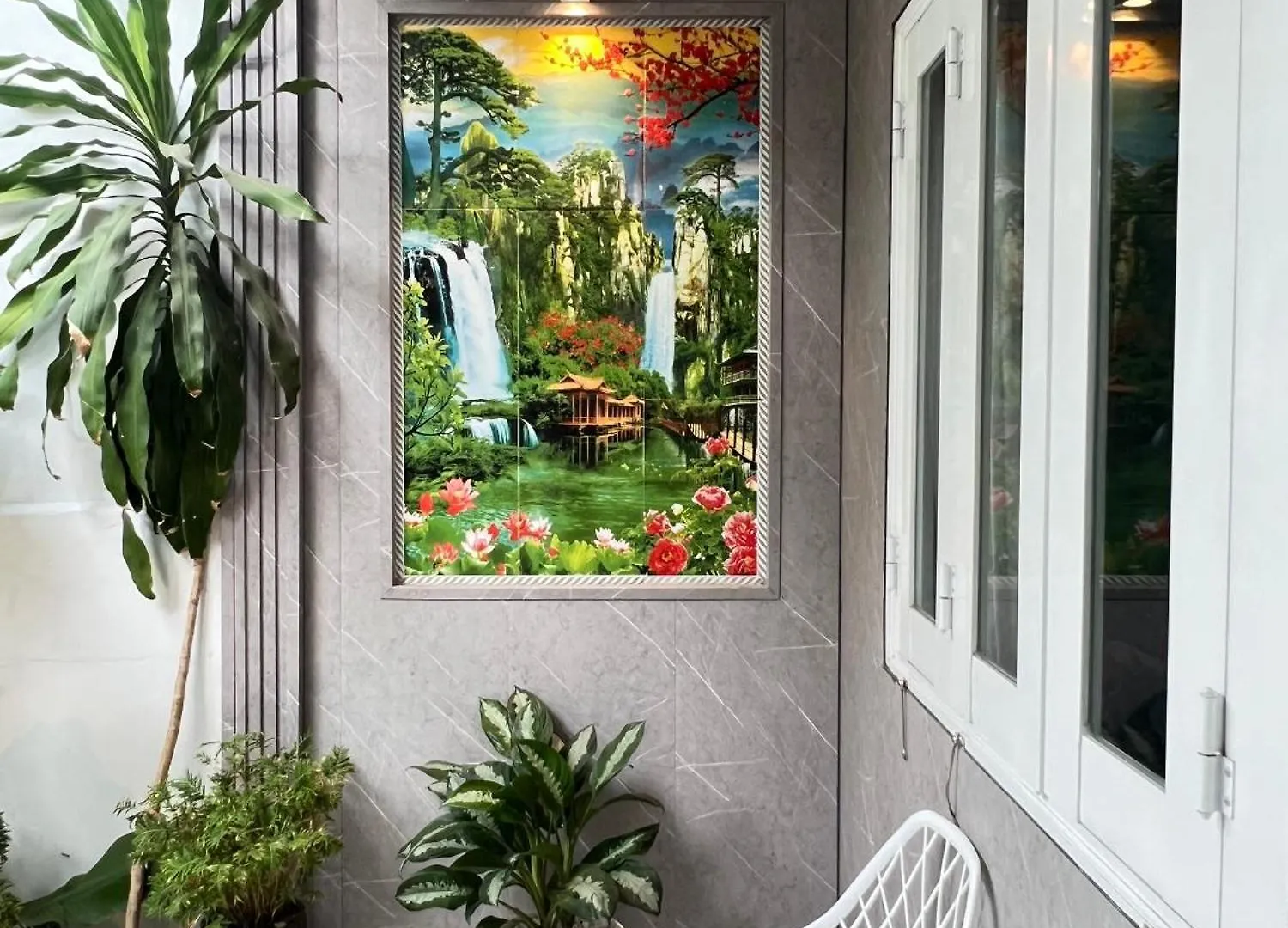 펜션 Green Jungle Homestay - Phu Hop Gia Dinh Tu 10 - 15 Nguoi Lon & 5 Tre Em - Bai Dau Xe O To, San Bbq - Mien Phi Su Dung Dich Vu Ho Boi Cach Homestay 3 Phut Di Bo - 7 Phut Di Bo Den Bien - 5 Phut Den Cho Hai San Phu Thuy 판티엣 베트남